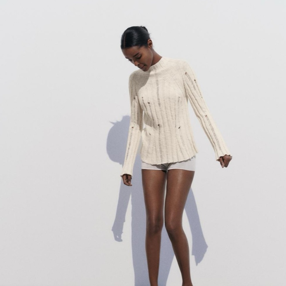 Zara ribbed knit sweater (1 day sale!)